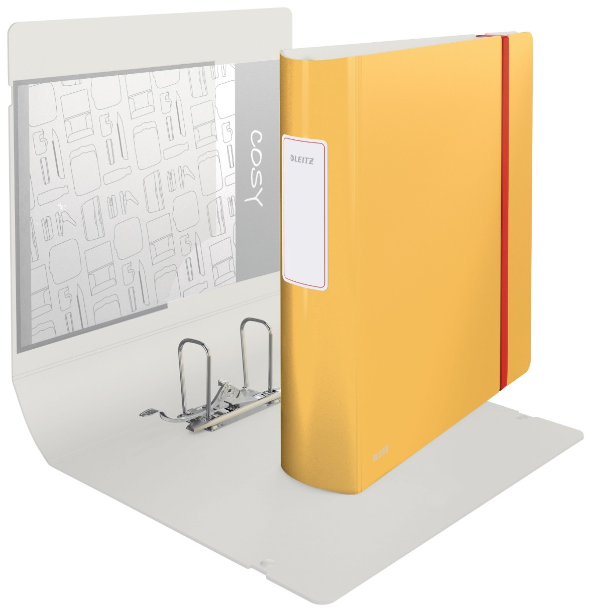 Папка-регистратор Leitz Active Cosy А4/82 Yellow