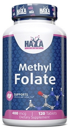Витамины Haya Labs Methyl Folate 400mcg 120tab