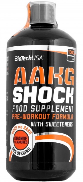 Аминокислоты Biotech AAKG Shock Extreme Orange 1000ml