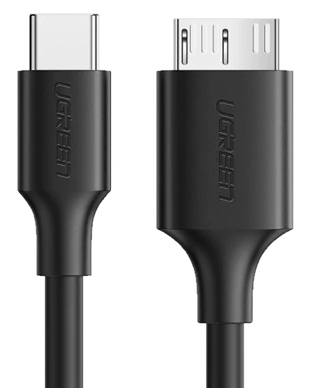 USB Кабель Ugreen Type-C 3.0 to Micro-B 3.0 1m Black (20103)