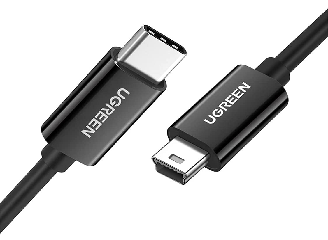 USB Кабель Ugreen Type-C to Mini USB 2m Black (70873)