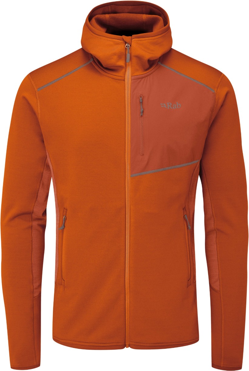 Мужская толстовка Rab Syncrino Mid Fleece Hoody L Firecracker