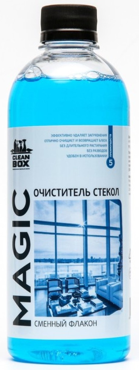 Soluție pentru sticlă CleanBox Magic 0.5L (131905T)