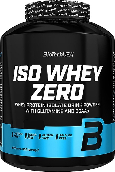Proteină Biotech Iso Whey Zero Black Biscuit 2270g