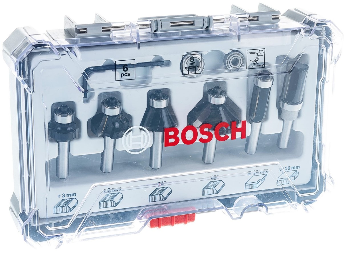 Набор фрез Bosch 2607017469