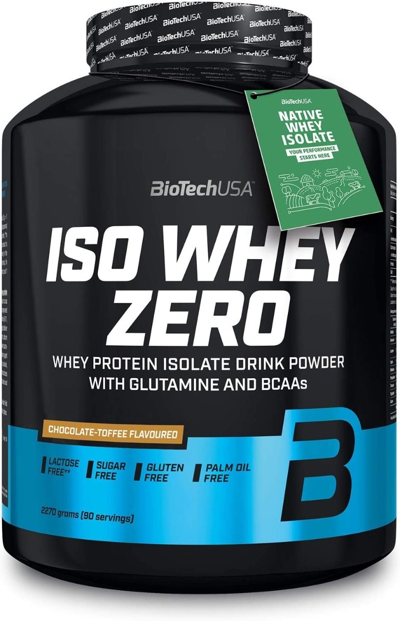 Proteină Biotech Iso Whey Zero Chocolate 2270g
