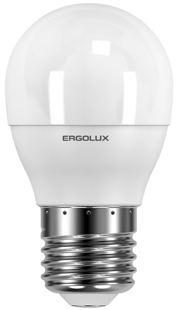 Лампа Ergolux LED-G45-7W-E27-4K