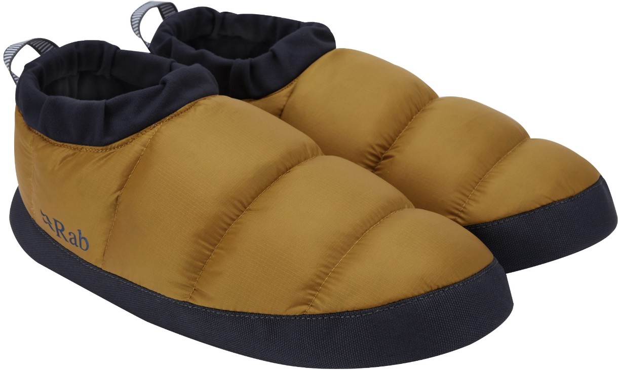 Păpuci de cameră pentru dame Rab Down Hut Slipper Dark Butternut L