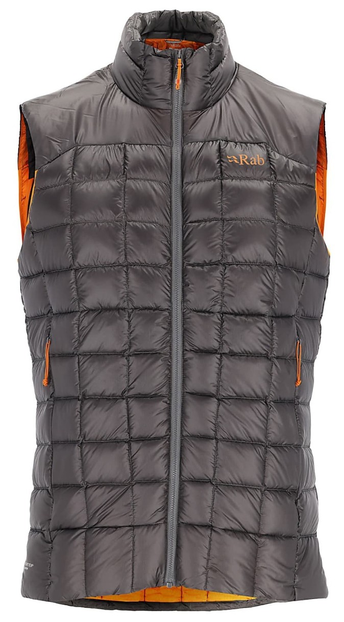 Мужская жилетка Rab Mythic Down Vest M Graphene