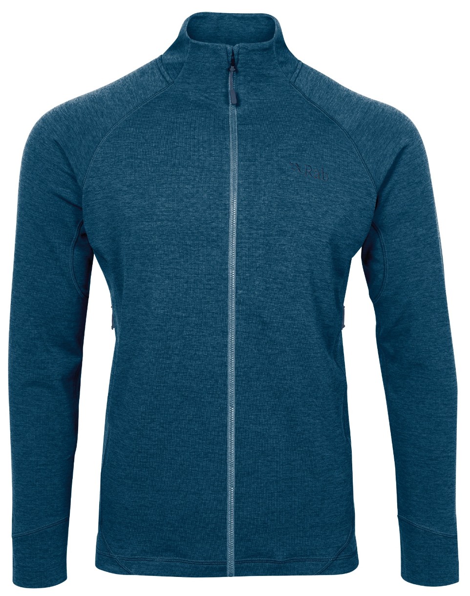 Hanorac pentru bărbați Rab Nexus Full-Zip S Denim