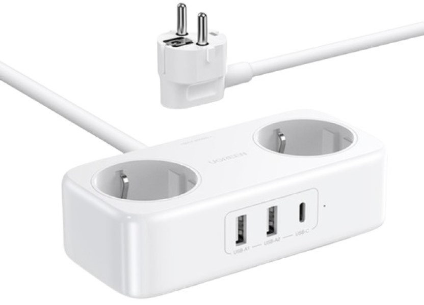 Удлинитель Ugreen DigiNest Life White (50683)