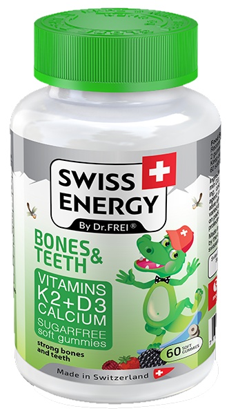 Витамины Swiss Energy Bones & Teeth N60