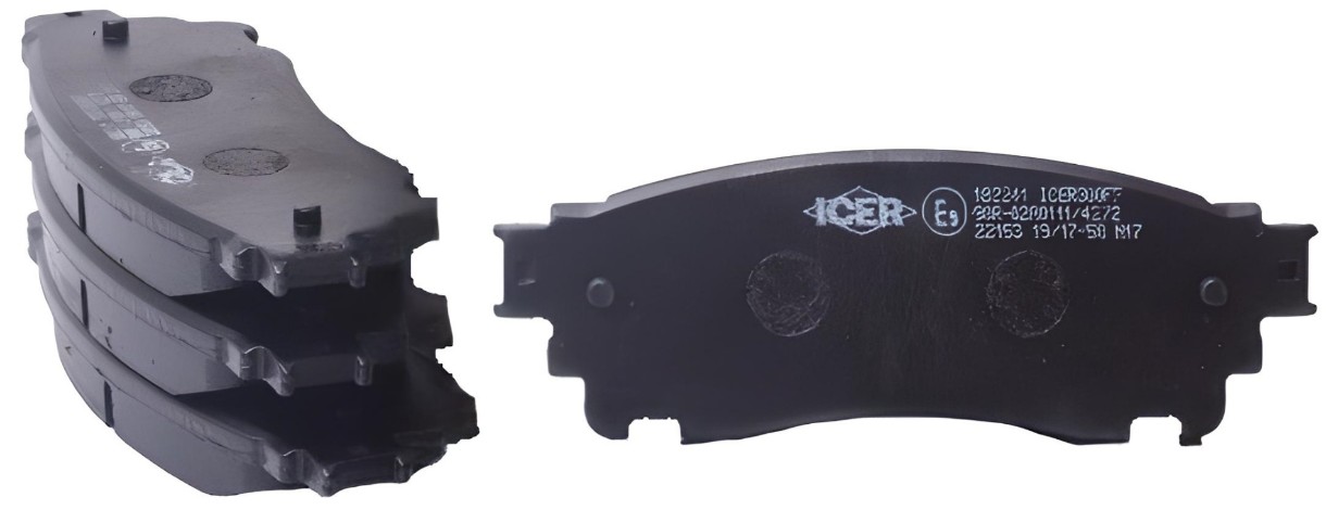Комплект тормозных колодок ICER 182241
