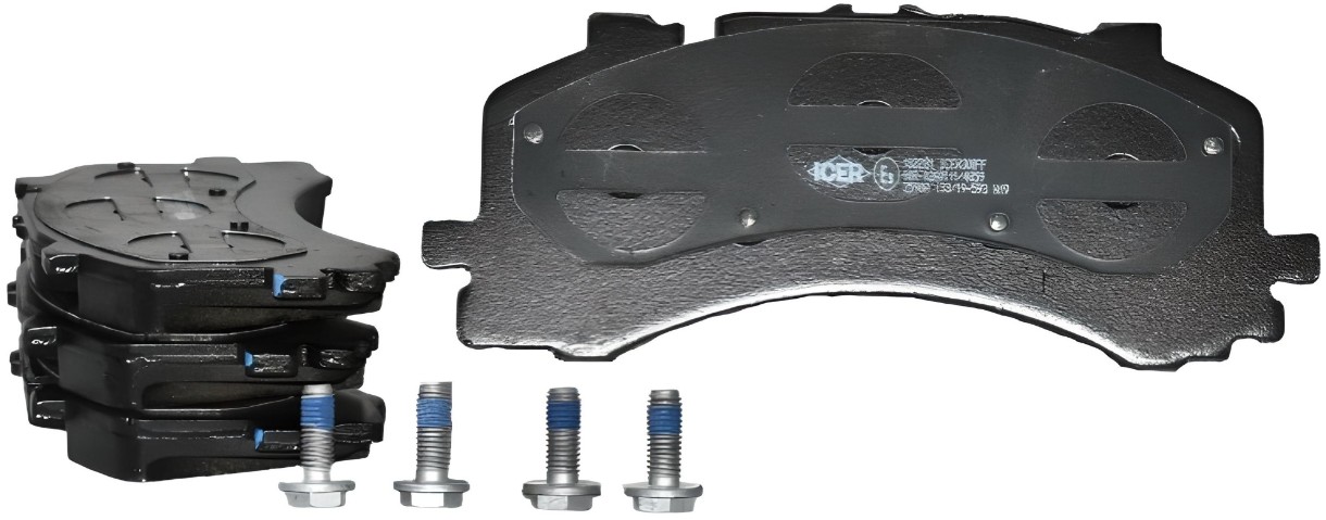 Set placute frână ICER 182281