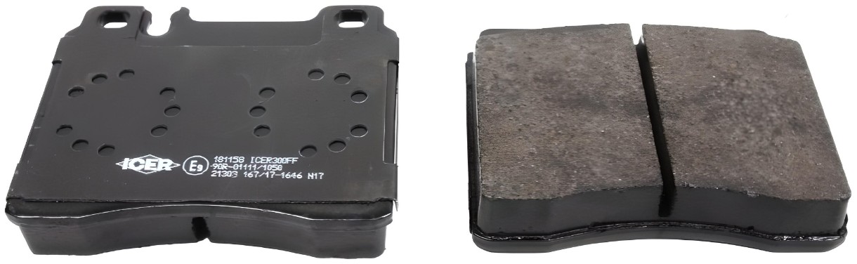 Комплект тормозных колодок ICER IC-181158