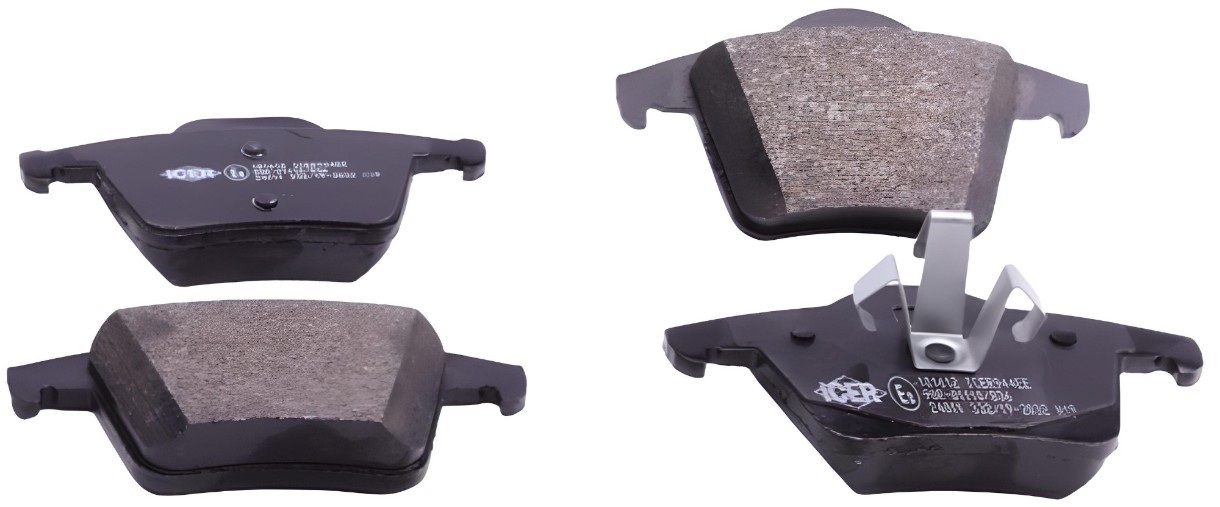 Комплект тормозных колодок ICER IC-181612
