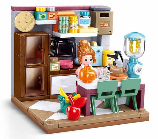 Конструктор Sluban Girls Dream: Kitchen (B1016A)