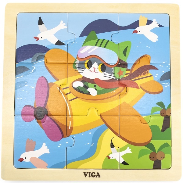 Puzzle Viga 9 Самолет (44632)