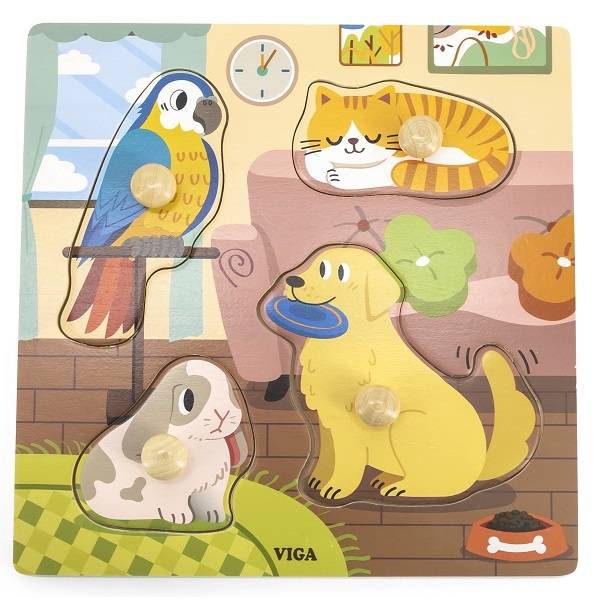 Puzzle Viga Pets (44595)