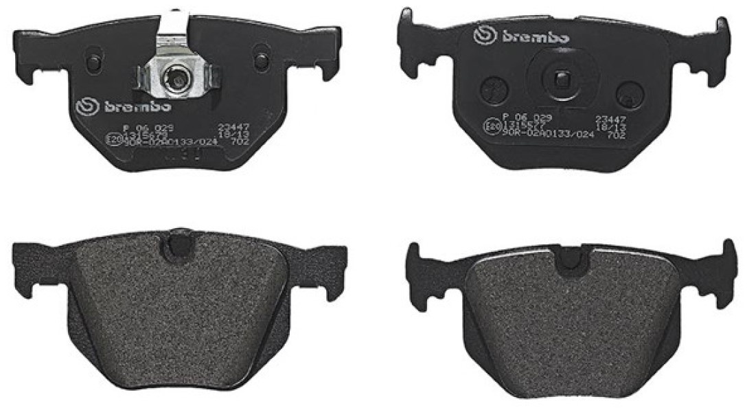 Комплект тормозных колодок Brembo P 06 029