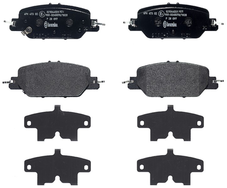 Set placute frână Brembo P 28 097