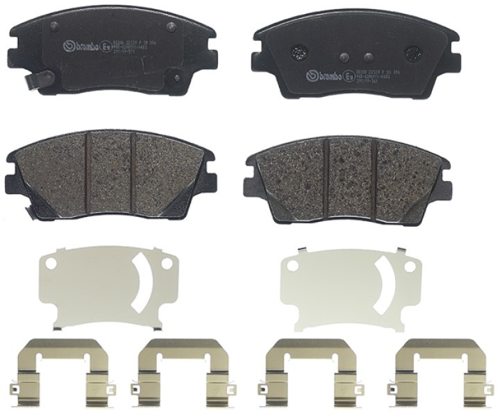 Комплект тормозных колодок Brembo P 30 096