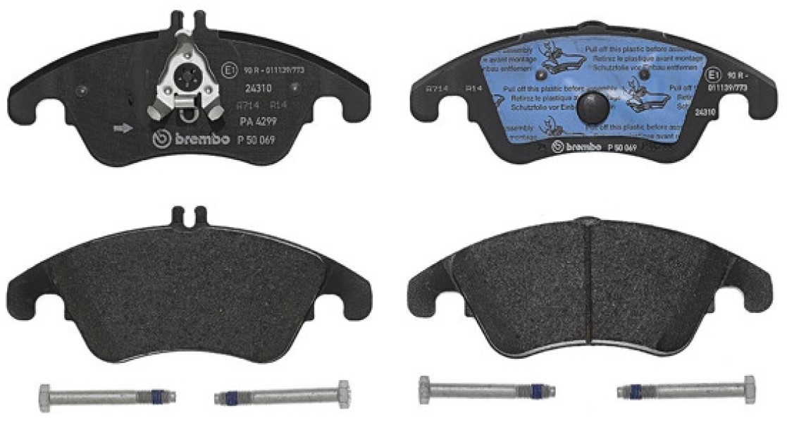 Комплект тормозных колодок Brembo P 50 069