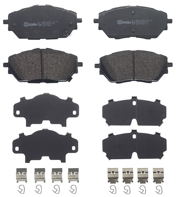 Комплект тормозных колодок Brembo P 83 171