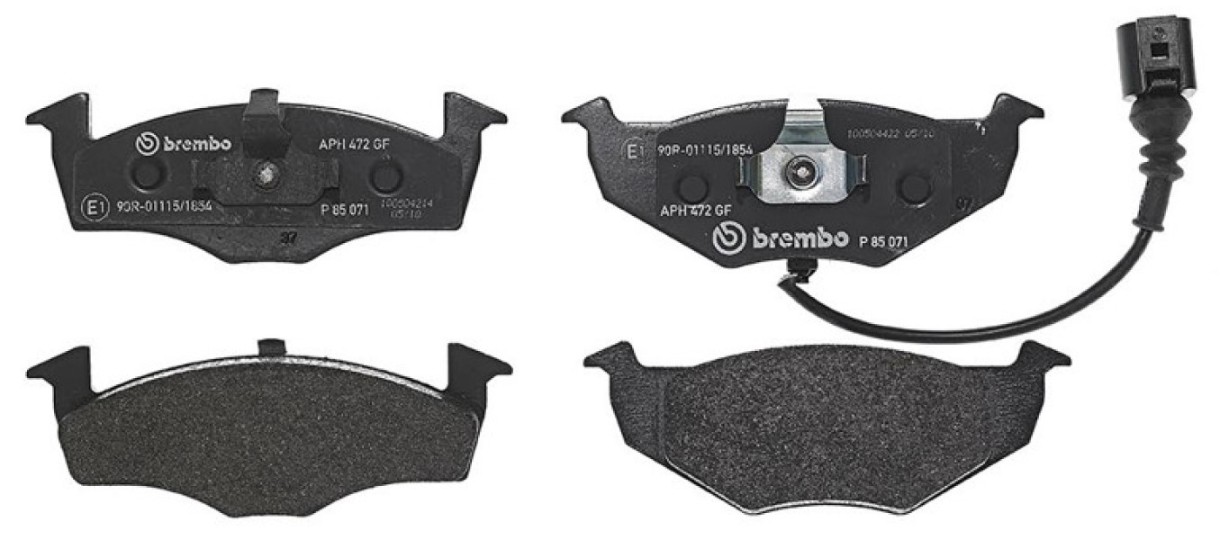 Комплект тормозных колодок Brembo P 85 071