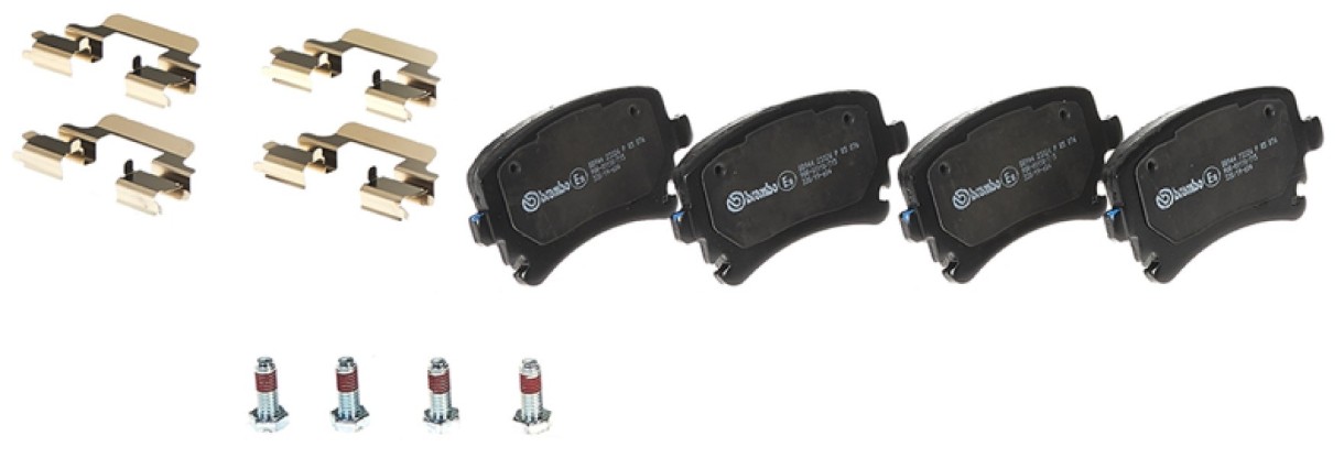 Комплект тормозных колодок Brembo P 85 076