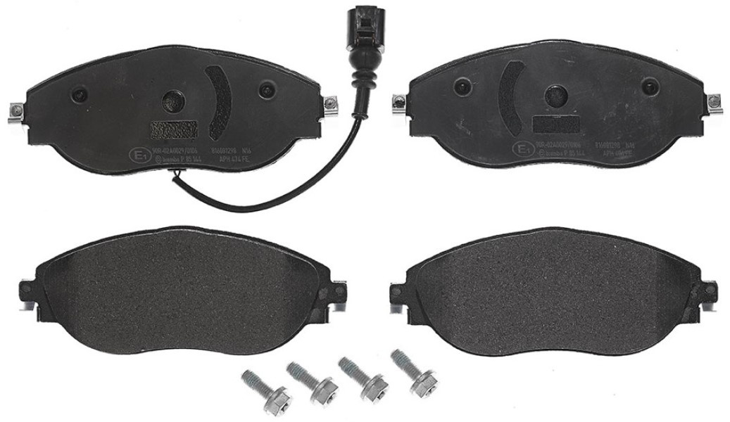 Комплект тормозных колодок Brembo P 85 144