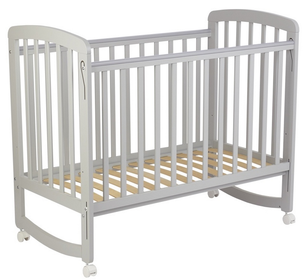 Pătuţ Polini Kids Simple 304 Gri