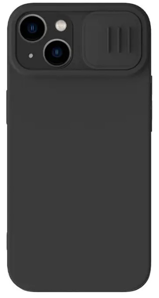 Чехол Nillkin Apple iPhone 14 CamShield Silky Magnetic Silicone Case Elegant Black