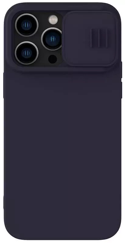 Чехол Nillkin Apple iPhone 14 Pro Max CamShield Silky Silicone Case Dark Purple