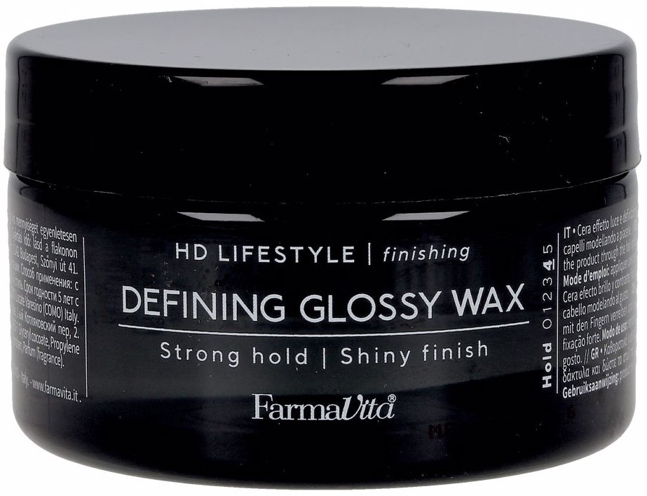 Ceara pentru coafat Farmavita Hd Life Style Defining Glossy Wax 100ml