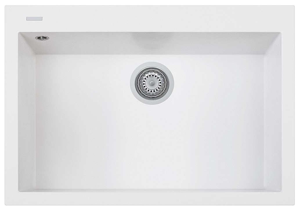 Chiuvetă de bucătărie Plados Lux LX8610 UG58 Milk White