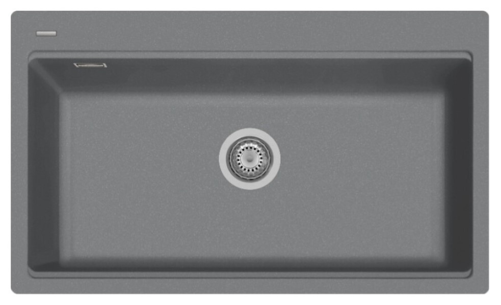 Chiuvetă de bucătărie Plados Lux LX8610 UM42 Titanium