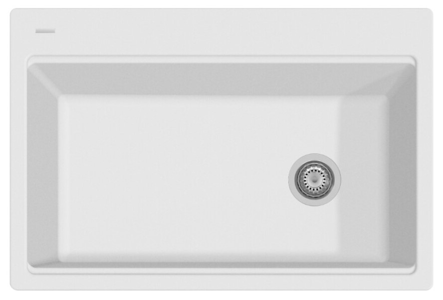 Кухонная мойка Plados Lux ON3322 NS N1 Pure White