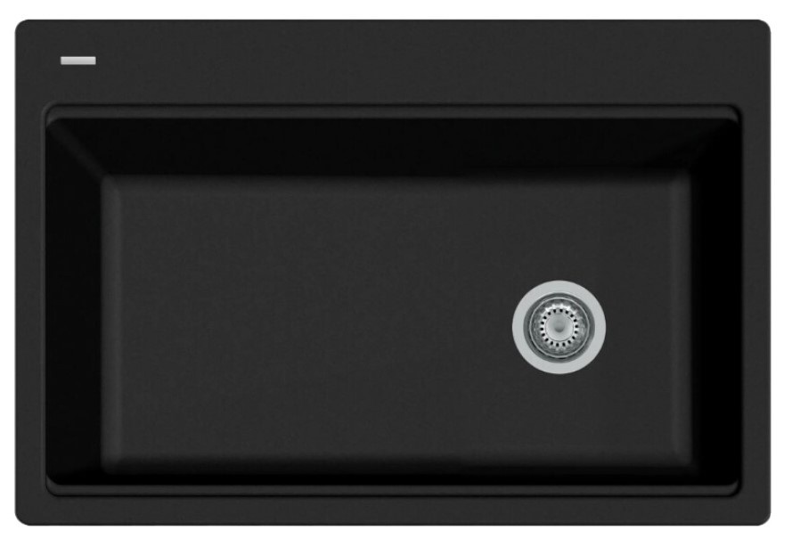 Chiuvetă de bucătărie Plados Lux ON3322 NS N6 Deep Black