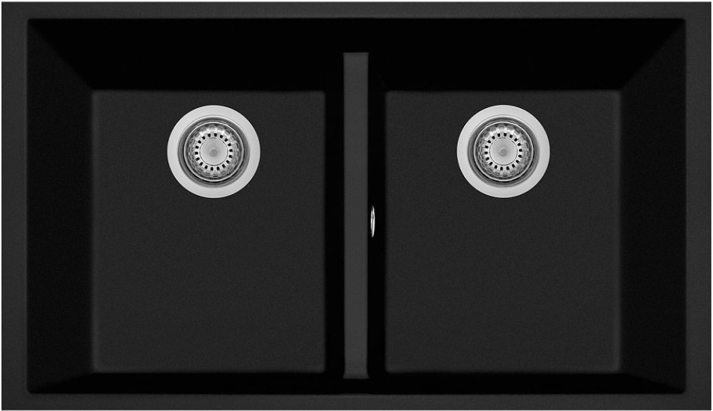 Кухонная мойка Plados One ON8420ST UG70 Black Matt