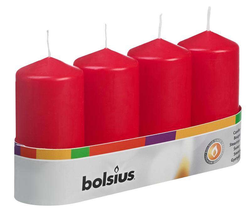 Lumânare Bolsius 103613306841 4pcs