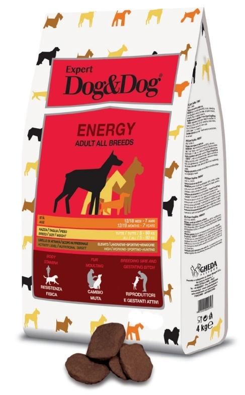 Сухой корм для собак Gheda Dog & Dog Energy Beef 20kg