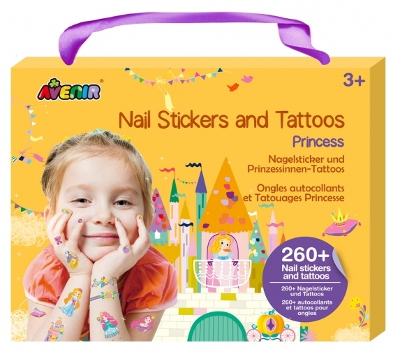 Набор наклеек для тела и ногтей Avenir Nail Stickers and Tattoos (NA218206)