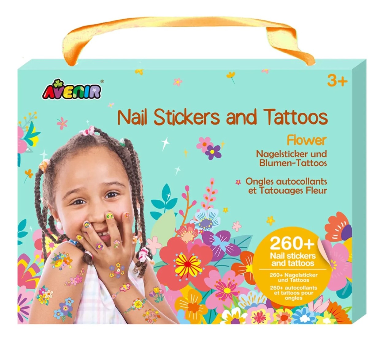 Набор наклеек для тела и ногтей Avenir Nail Stickers and Tattoos (NA218207)
