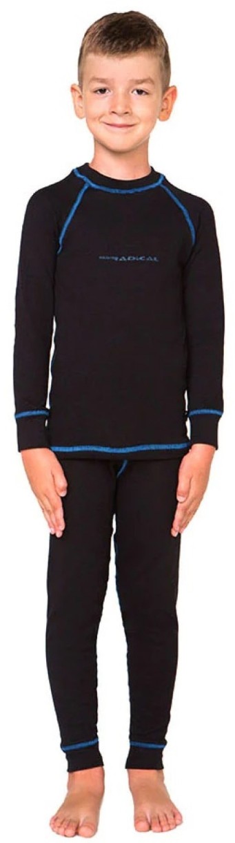 Termocomplet pentru copii Rough Radical Billy Black BT 116-122cm