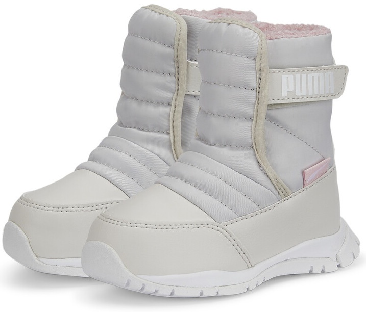 Cizme pentru copii Puma Nieve Boot Wtr Ac Inf Nimbus Cloud/Puma White 25