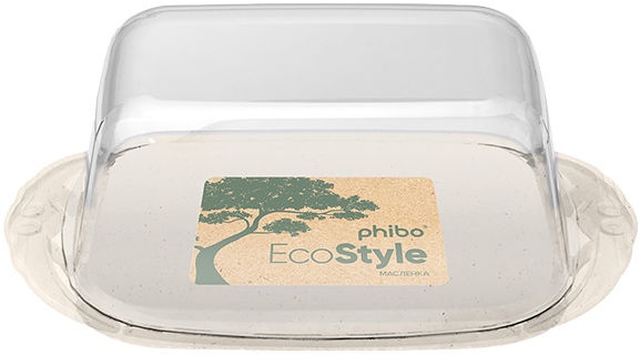 Vas pentru unt Bytplast Phibo EcoStyle 19x11x7cm (45557)