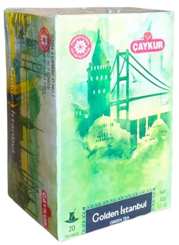 Чай Caykur Golden Istanbul зеленый 20x1.6g