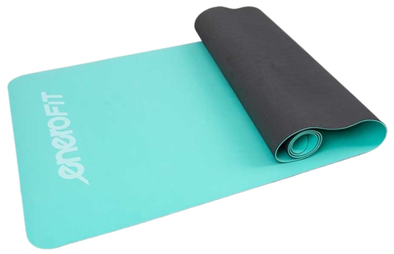 Covoraș fitness Enero Fitness Yoga Mat (1040592) Mint Gray