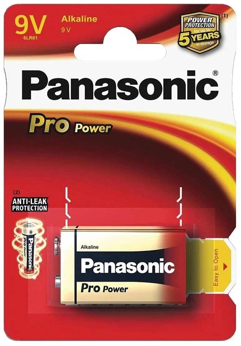 Baterie Panasonic PRO Power 1pcs (6LR61XEG/1BP)
